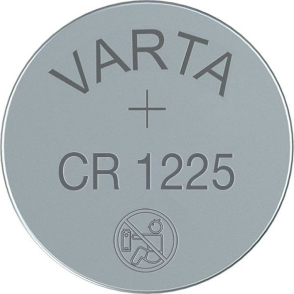 CR1225 (6225) - Lithium-Knopfzelle, 3V Varta